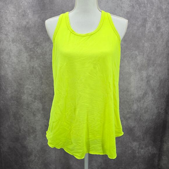 Surf Style Green Racerback Sports Activewear Tank Top Small - Picture 1 of 5